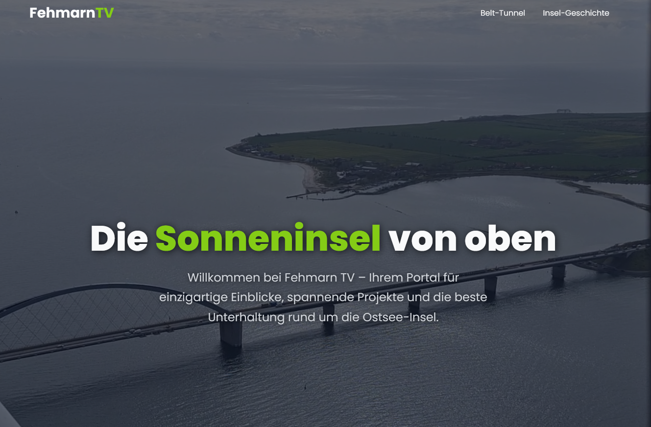 Vorschau der Fehmarn-TV Webseite